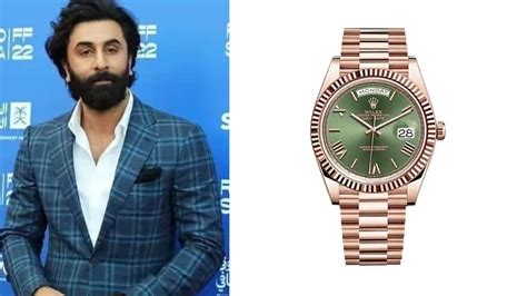 ranbir kapoor rolex watch|Ranbir Kapoor watch reddit.